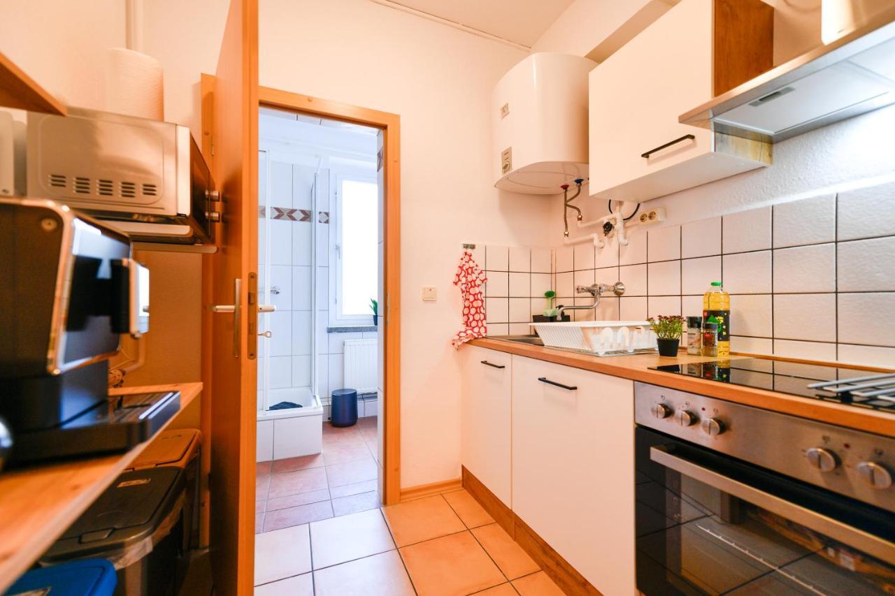 Fuerst-Pueckler-Apartment_Bis 6 Personen_Waschmaschine_Kueche_2X Parkplaetze_Terrasse_Netflix Cottbus Exterior foto